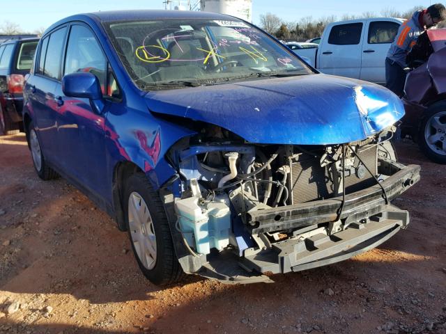 3N1BC1CP8AL464854 - 2010 NISSAN VERSA S BLUE photo 1