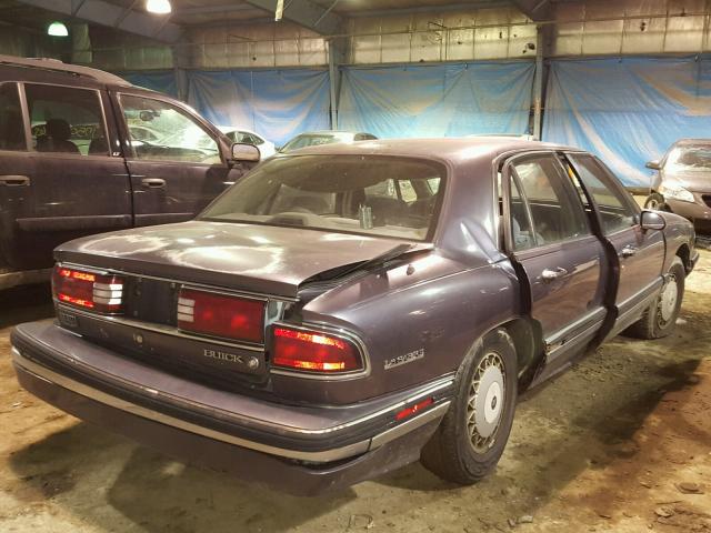 1G4HR52L3RH445484 - 1994 BUICK LESABRE LI BLUE photo 4