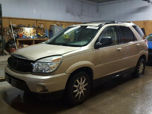 3G5DB03LX6S528896 - 2006 BUICK RENDEZVOUS GOLD photo 2