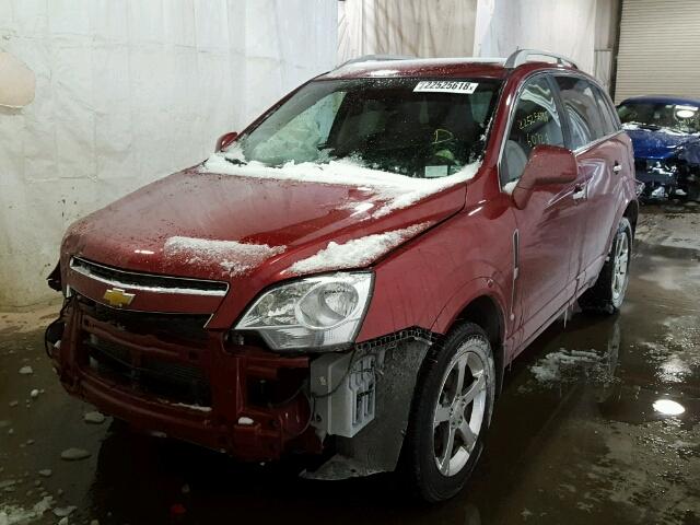 3GNFL4E51CS622916 - 2012 CHEVROLET CAPTIVA SP BURGUNDY photo 2