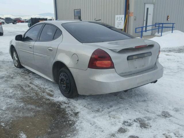 2G2WP552581100497 - 2008 PONTIAC GRAND PRIX SILVER photo 3