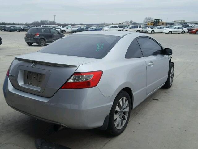 2HGFG1B92AH529293 - 2010 HONDA CIVIC EXL SILVER photo 4