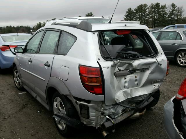 5Y2SL65886Z433782 - 2006 PONTIAC VIBE SILVER photo 3