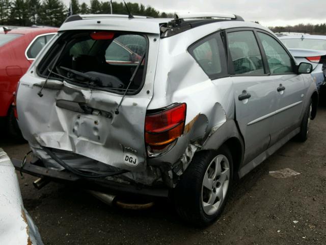 5Y2SL65886Z433782 - 2006 PONTIAC VIBE SILVER photo 4