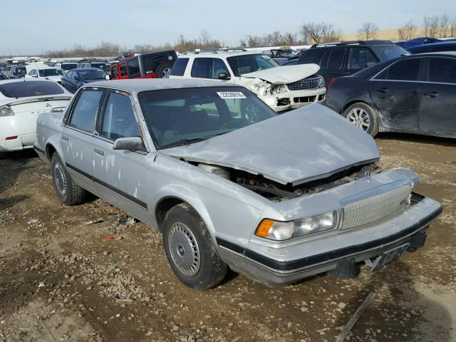 1G4AH54N1M6403905 - 1991 BUICK CENTURY CU SILVER photo 1