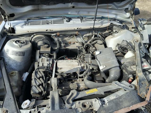 1G4AH54N1M6403905 - 1991 BUICK CENTURY CU SILVER photo 7