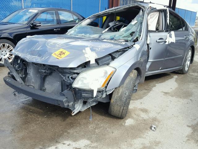 1N4BA41E08C815046 - 2008 NISSAN MAXIMA SE GRAY photo 2