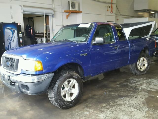 1FTZR15E34PA97067 - 2004 FORD RANGER SUP BLUE photo 2