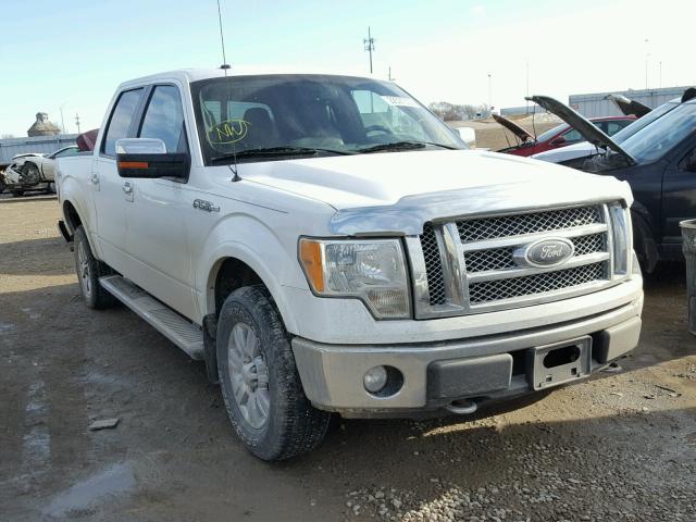 1FTFW1EV7AFD79225 - 2010 FORD F150 SUPER WHITE photo 1