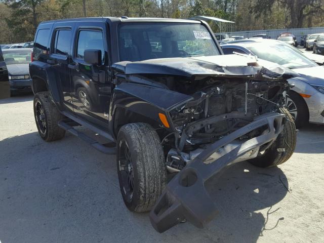 5GTEN13E488177905 - 2008 HUMMER H3 BLACK photo 1