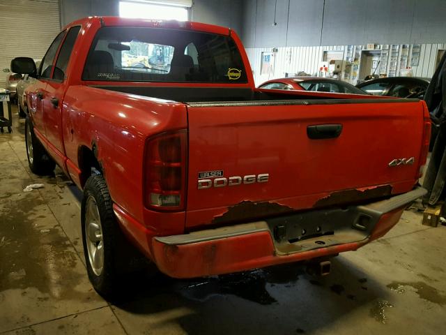 1D7HU18N32J206526 - 2002 DODGE RAM 1500 RED photo 3