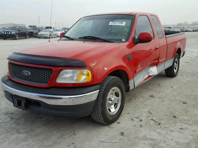 1FTRX17W2YNB59958 - 2000 FORD F150 RED photo 2