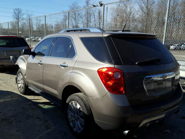 2CNFLPEY1A6381578 - 2010 CHEVROLET EQUINOX LT GRAY photo 3