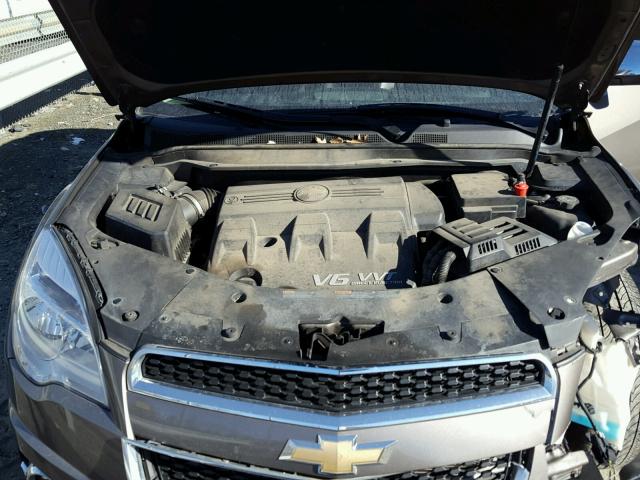 2CNFLPEY1A6381578 - 2010 CHEVROLET EQUINOX LT GRAY photo 7