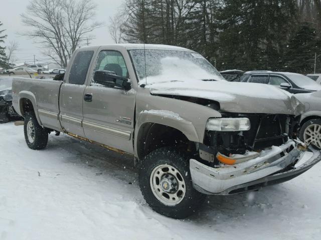 1GCHK29162E104731 - 2002 CHEVROLET SILVERADO BEIGE photo 1