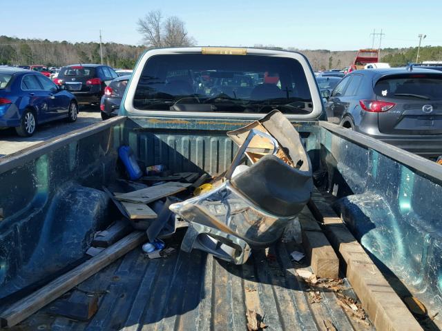 1FTZX1760WNA12888 - 1998 FORD F150 GREEN photo 6