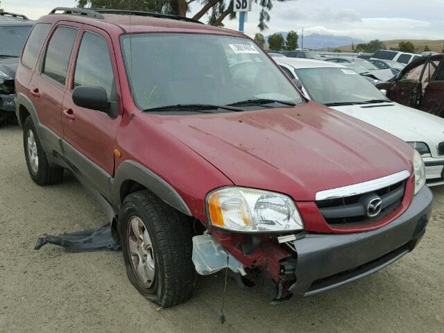 4F2CZ94174KM20200 - 2004 MAZDA TRIBUTE LX RED photo 1