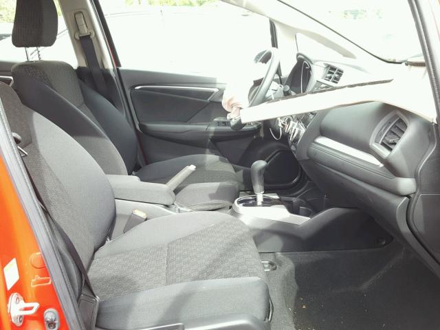 JHMGK5H53GX045536 - 2016 HONDA FIT LX Червоний фото 5