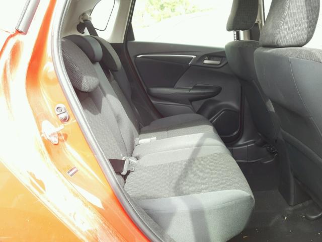 JHMGK5H53GX045536 - 2016 HONDA FIT LX Червоний фото 6