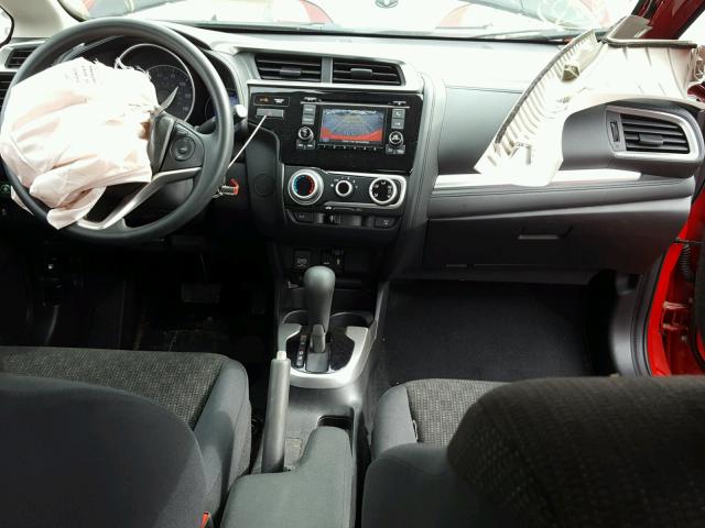 JHMGK5H53GX045536 - 2016 HONDA FIT LX Червоний фото 9