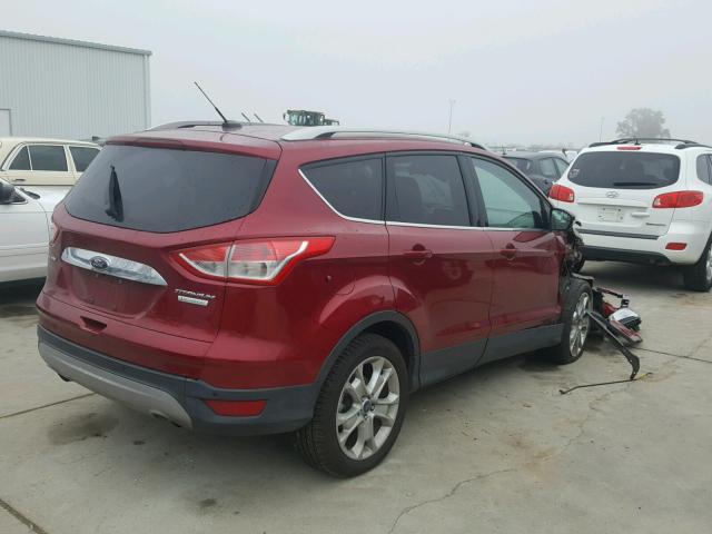 1FMCU0J95GUA70252 - 2016 FORD ESCAPE TIT RED photo 4