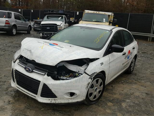 1FADP3E29EL285723 - 2014 FORD FOCUS S WHITE photo 2