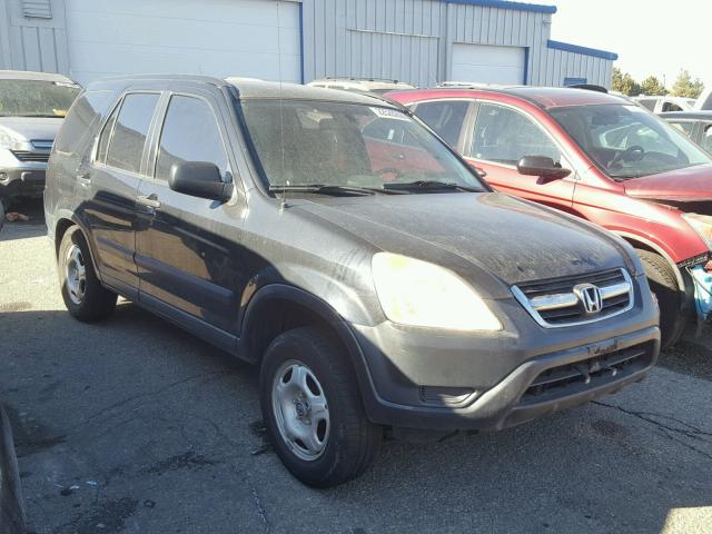 JHLRD68453C003388 - 2003 HONDA CR-V LX BLACK photo 1