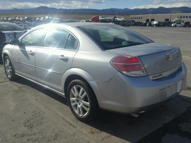 1G8ZS57NX7F166253 - 2007 SATURN AURA XE SILVER photo 3