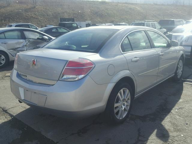 1G8ZS57NX7F166253 - 2007 SATURN AURA XE SILVER photo 4