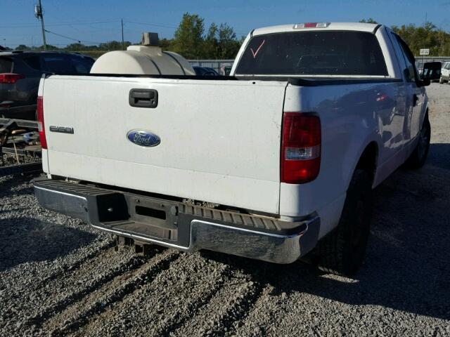 1FTRF12286NB79880 - 2006 FORD F150 WHITE photo 4