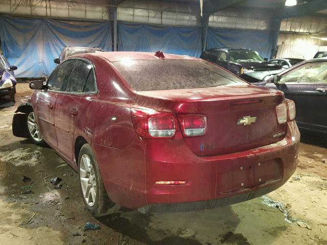 1G11C5SLXEF183176 - 2014 CHEVROLET MALIBU 1LT RED photo 3