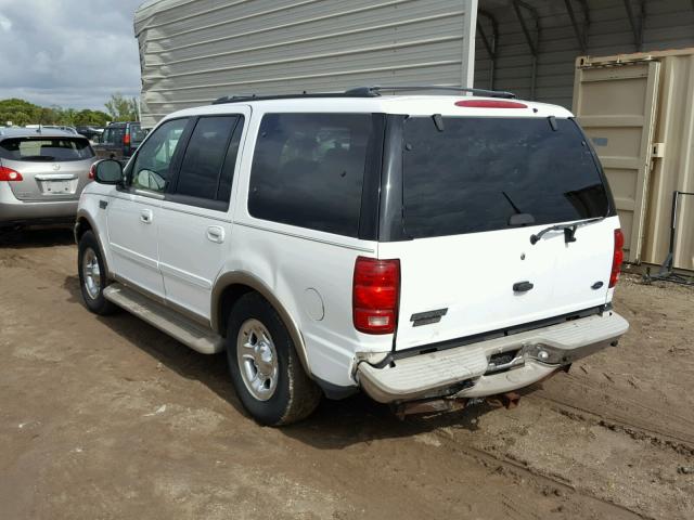 1FMFU18L11LB47359 - 2001 FORD EXPEDITION WHITE photo 3