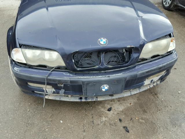 WBAAV53491FK46297 - 2001 BMW 330 I BLUE photo 9