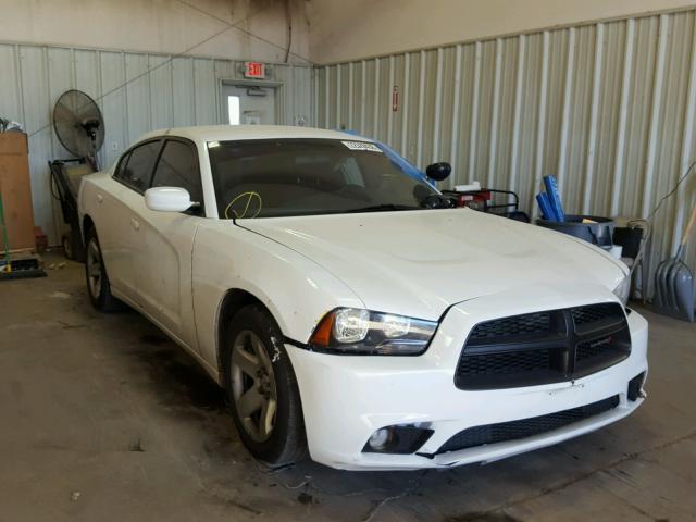 2C3CDXAT4CH201004 - 2012 DODGE CHARGER PO WHITE photo 1
