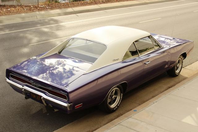 XP29N0G205197 - 1970 DODGE CHARGER PURPLE photo 3