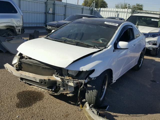 2HGFG21547H710487 - 2007 HONDA CIVIC SI WHITE photo 2