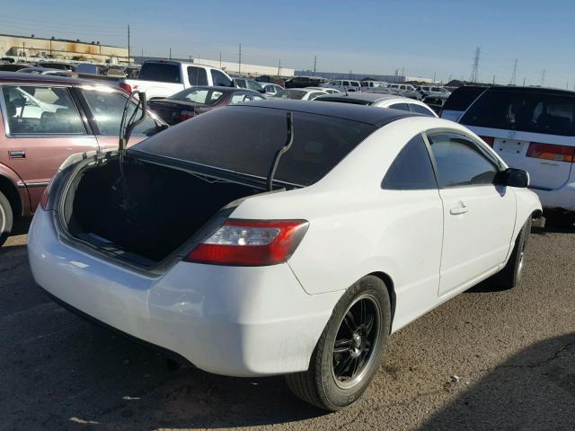 2HGFG21547H710487 - 2007 HONDA CIVIC SI WHITE photo 4