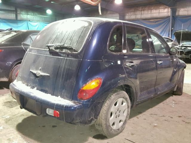 3C4FY58B65T563389 - 2005 CHRYSLER PT CRUISER BLUE photo 4