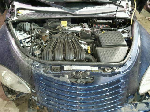 3C4FY58B65T563389 - 2005 CHRYSLER PT CRUISER BLUE photo 7