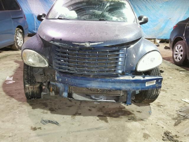 3C4FY58B65T563389 - 2005 CHRYSLER PT CRUISER BLUE photo 9