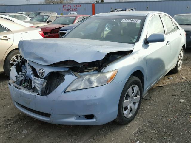 4T4BE46KX9R088217 - 2009 TOYOTA CAMRY BASE BLUE photo 2