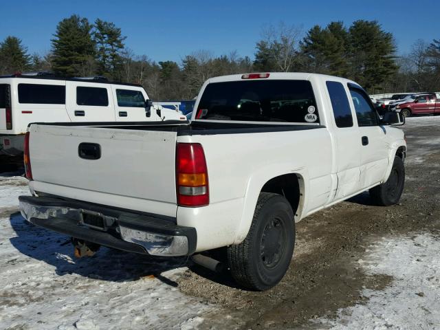 2GTEK19T011384418 - 2001 GMC NEW SIERRA WHITE photo 4