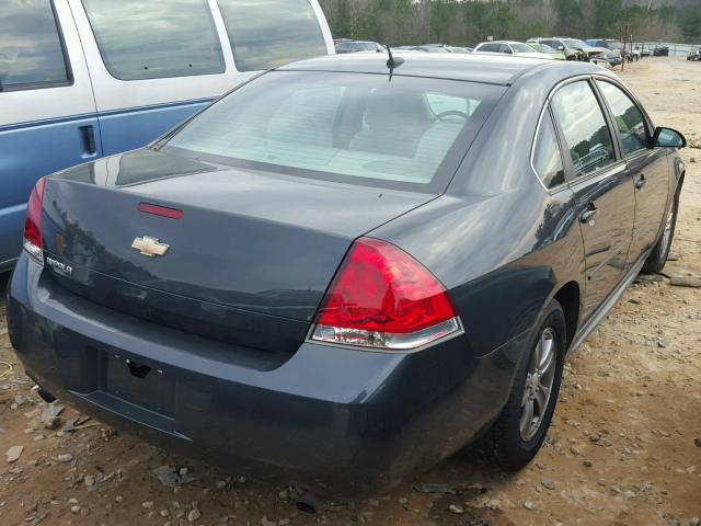 2G1WF5E38D1245415 - 2013 CHEVROLET IMPALA LS GRAY photo 4