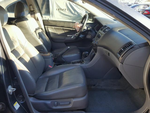 1HGCM66546A051805 - 2006 HONDA ACCORD EX BLUE photo 5