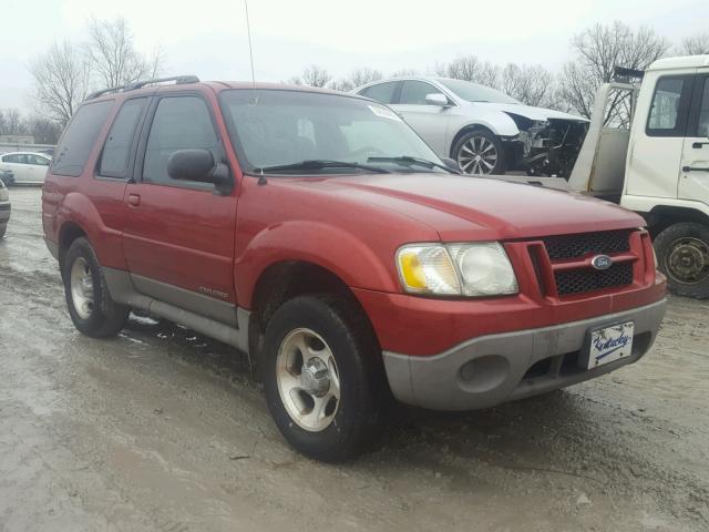 1FMYU60EX2UC01823 - 2002 FORD EXPLORER S 红色 照片 1