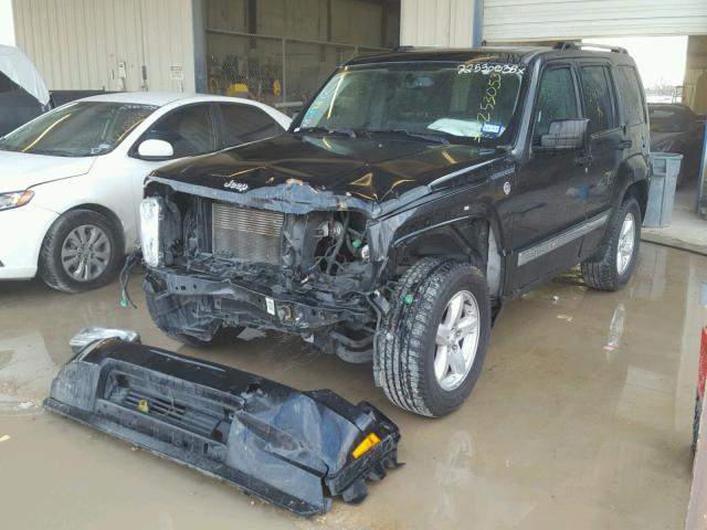 1J4PN5GKXBW546044 - 2011 JEEP LIBERTY LI BLACK photo 2