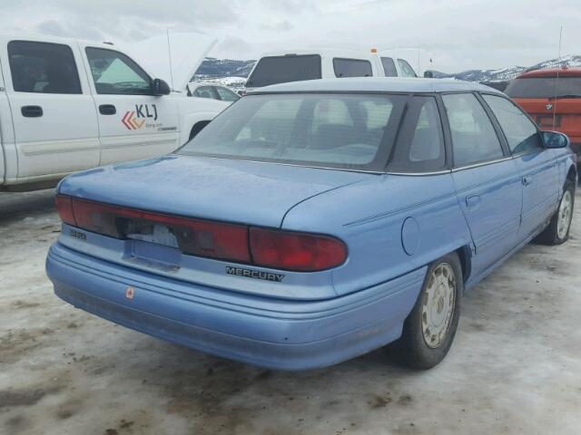 1MELM50U9RG645069 - 1994 MERCURY SABLE GS BLUE photo 4