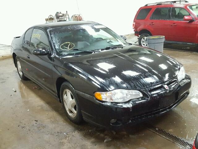 2G1WX15K019237822 - 2001 CHEVROLET MONTE CARL BLACK photo 1