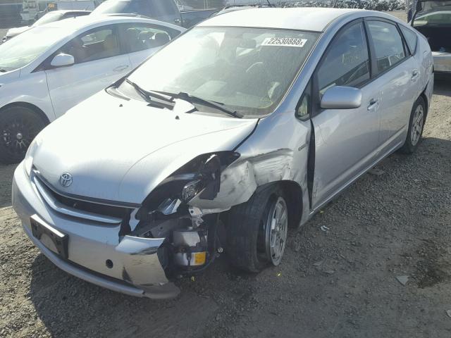 JTDKB20UX83456373 - 2008 TOYOTA PRIUS SILVER photo 2