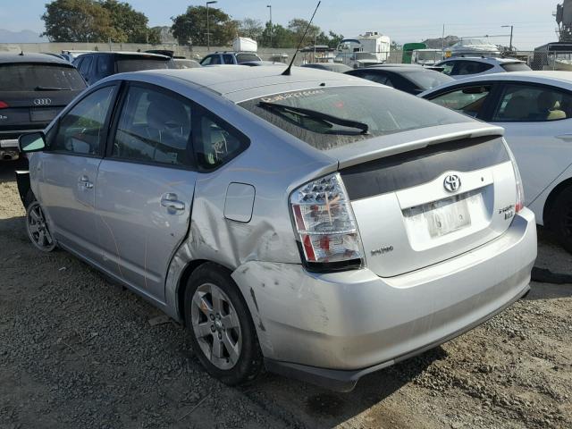 JTDKB20UX83456373 - 2008 TOYOTA PRIUS SILVER photo 3